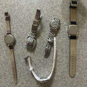 Watch Lot: Vintage Alley Leather Band, Andrew Fezza, Kenneth Cole, Merona, +1